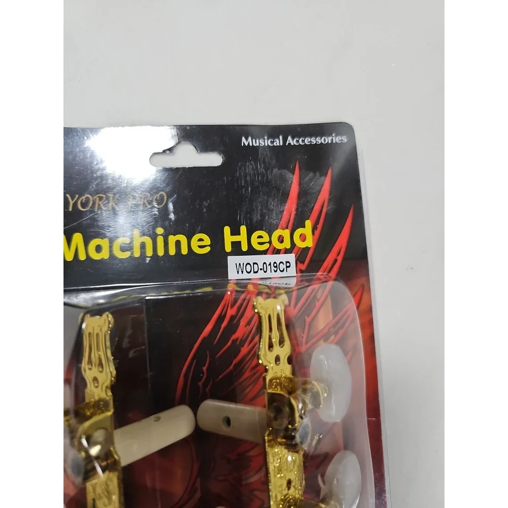New York Pro Machine Head WOOD-019CP‎ Guitar Tuning Peg New NOS